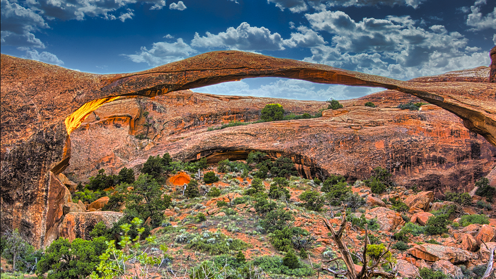 Landscape Arch by Skip Weeks