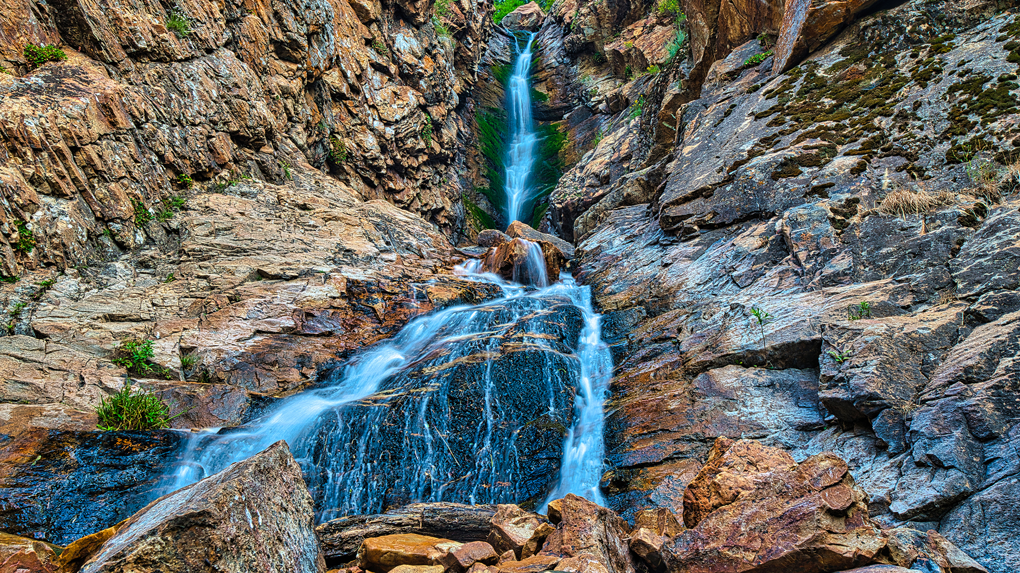 Moss Ledge Waterfall