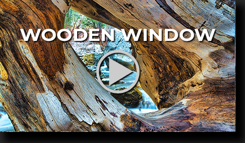 Wooden Window by Skip Weeks