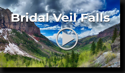 Bridal Veil Falls by Skip Weeks
