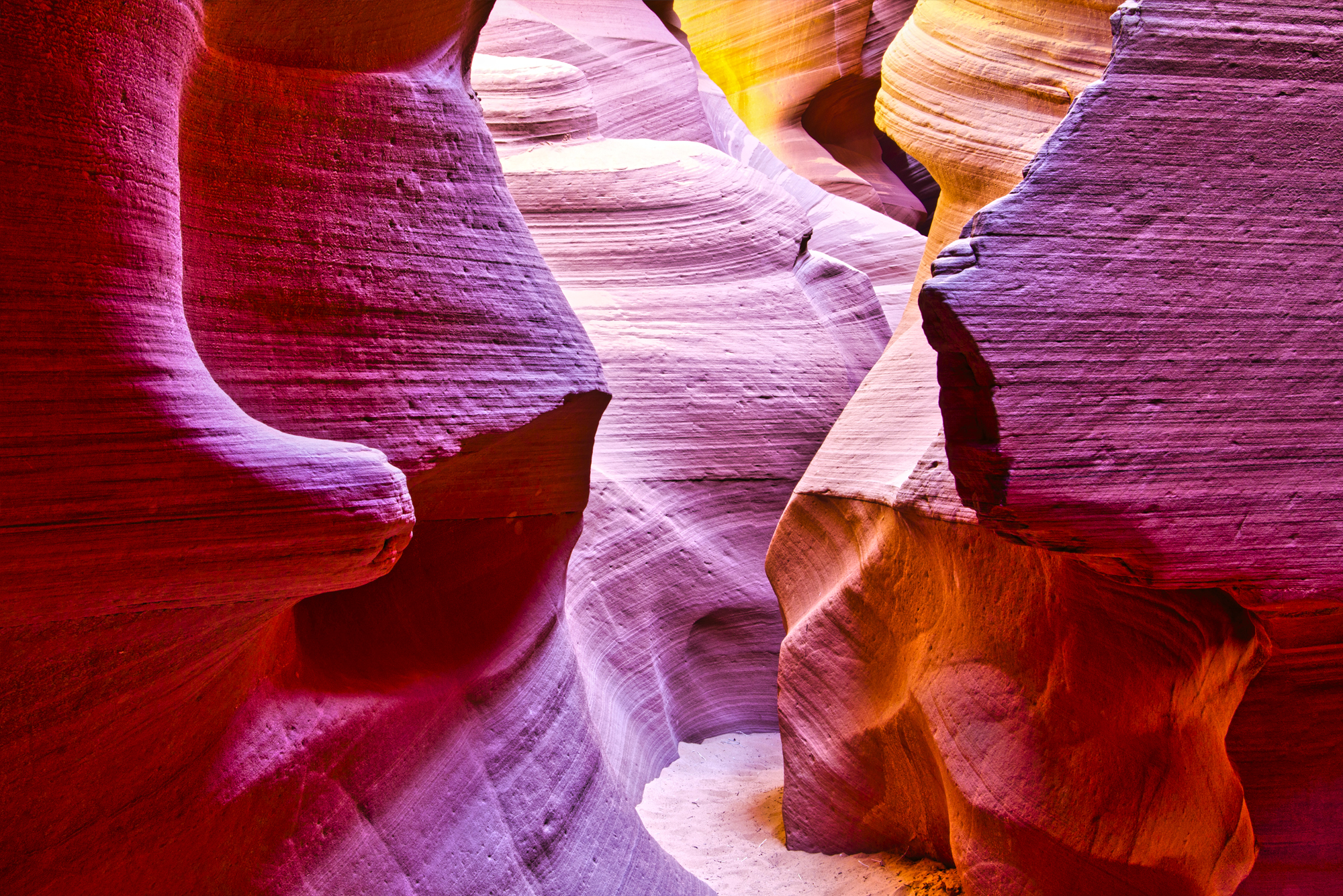 Corridor of Color by Skip Weeks