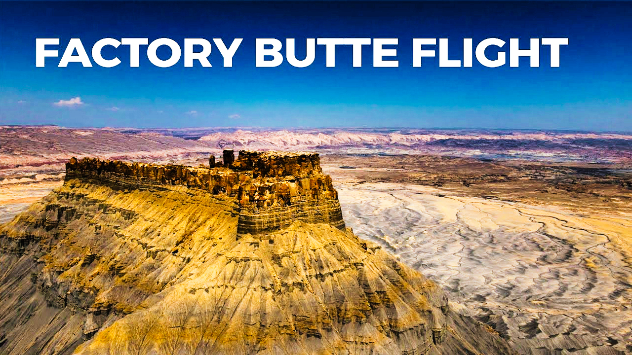 Factory Butte by Skip Weeks