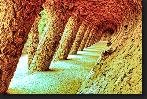 Gaudi Park Columns