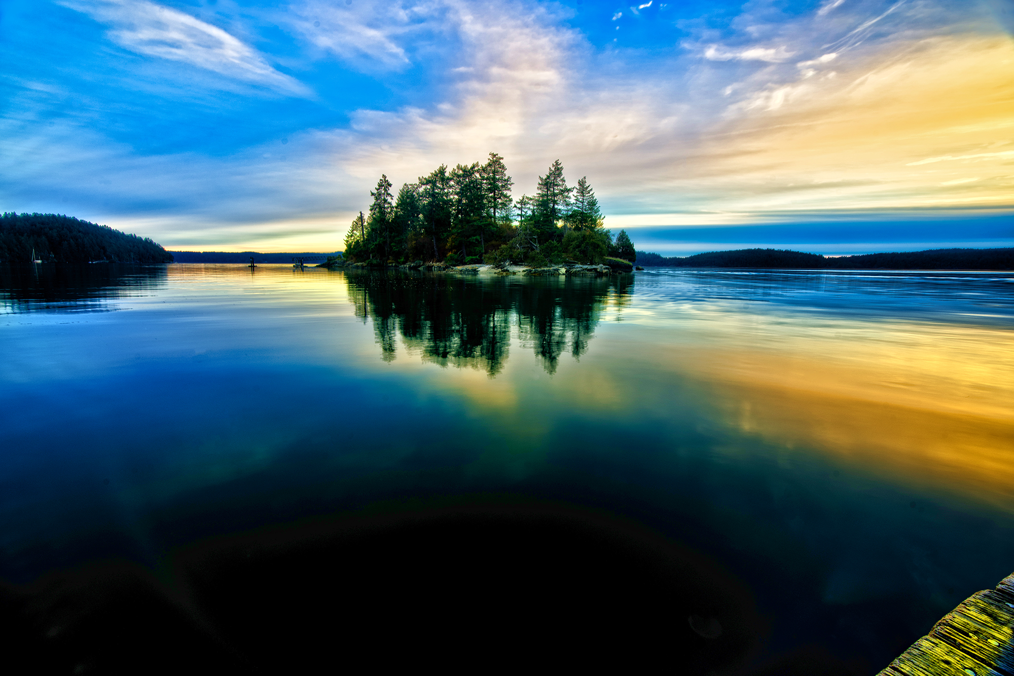 Orcas Island Sunset by Skip Weeks