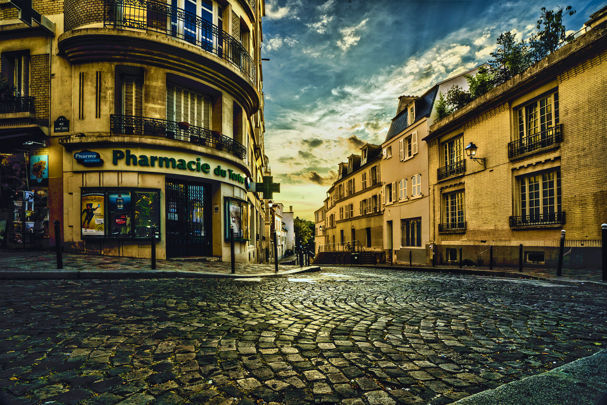 Paris Drug Store by Skip Weeks