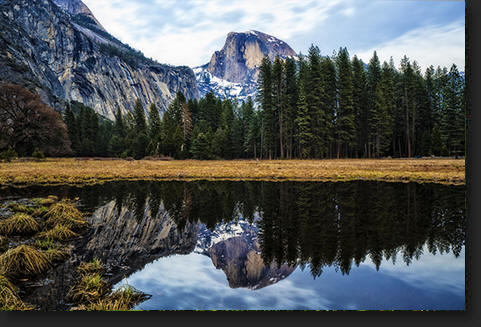Half Dome Reflection
