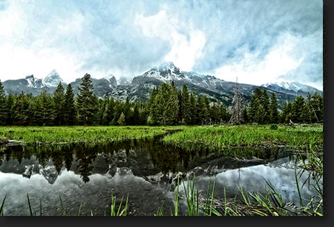 Teton Reflection