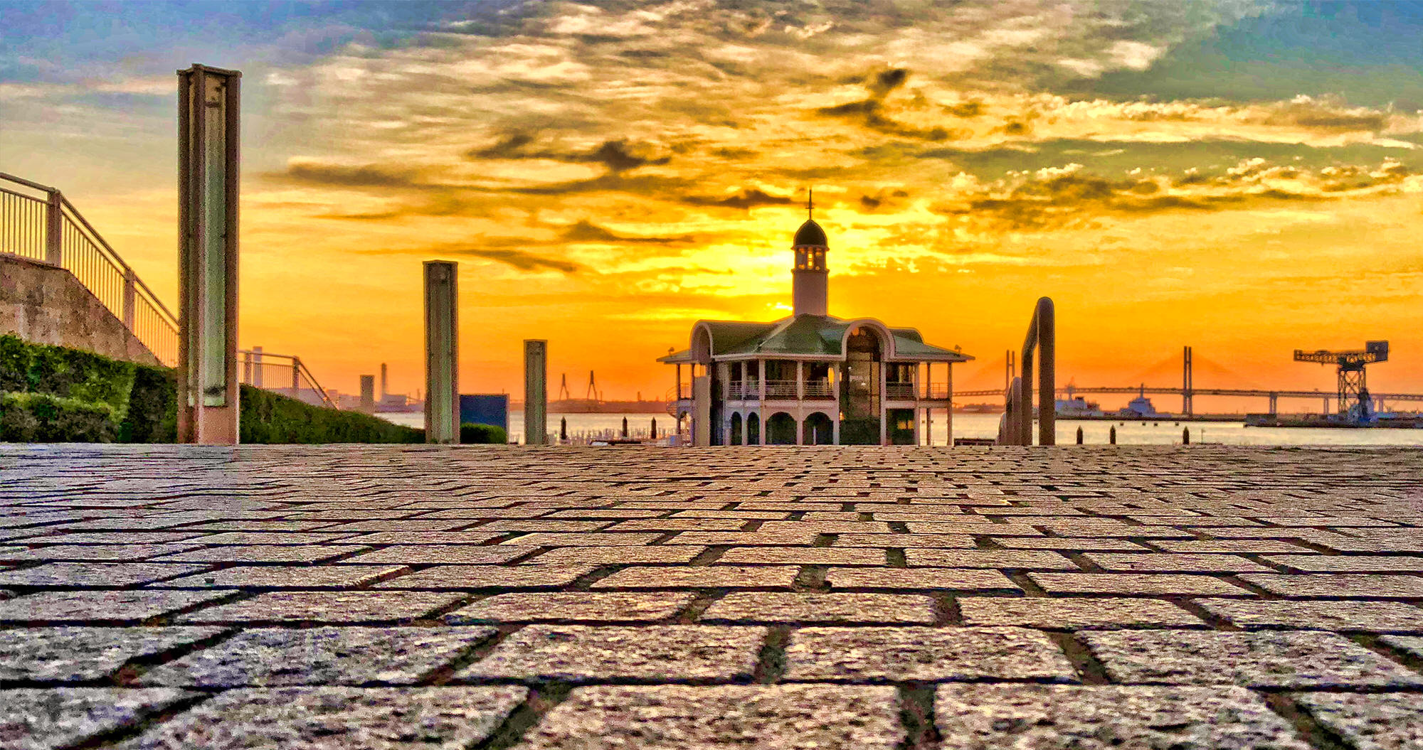 Yokohama Dawn by Skip Weeks