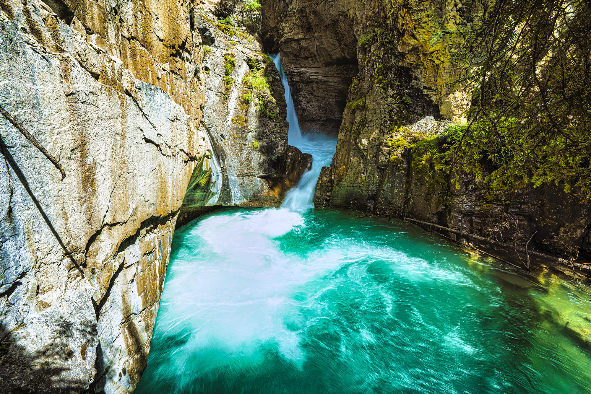 Lower Johnston Falls by Skip Weeks
