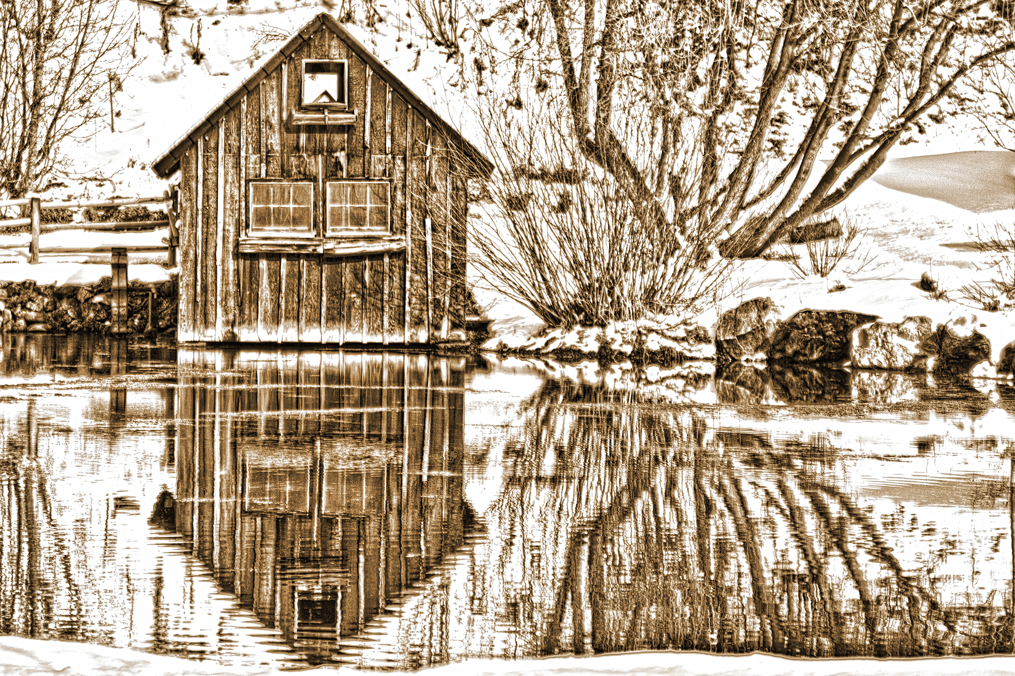 Pond House