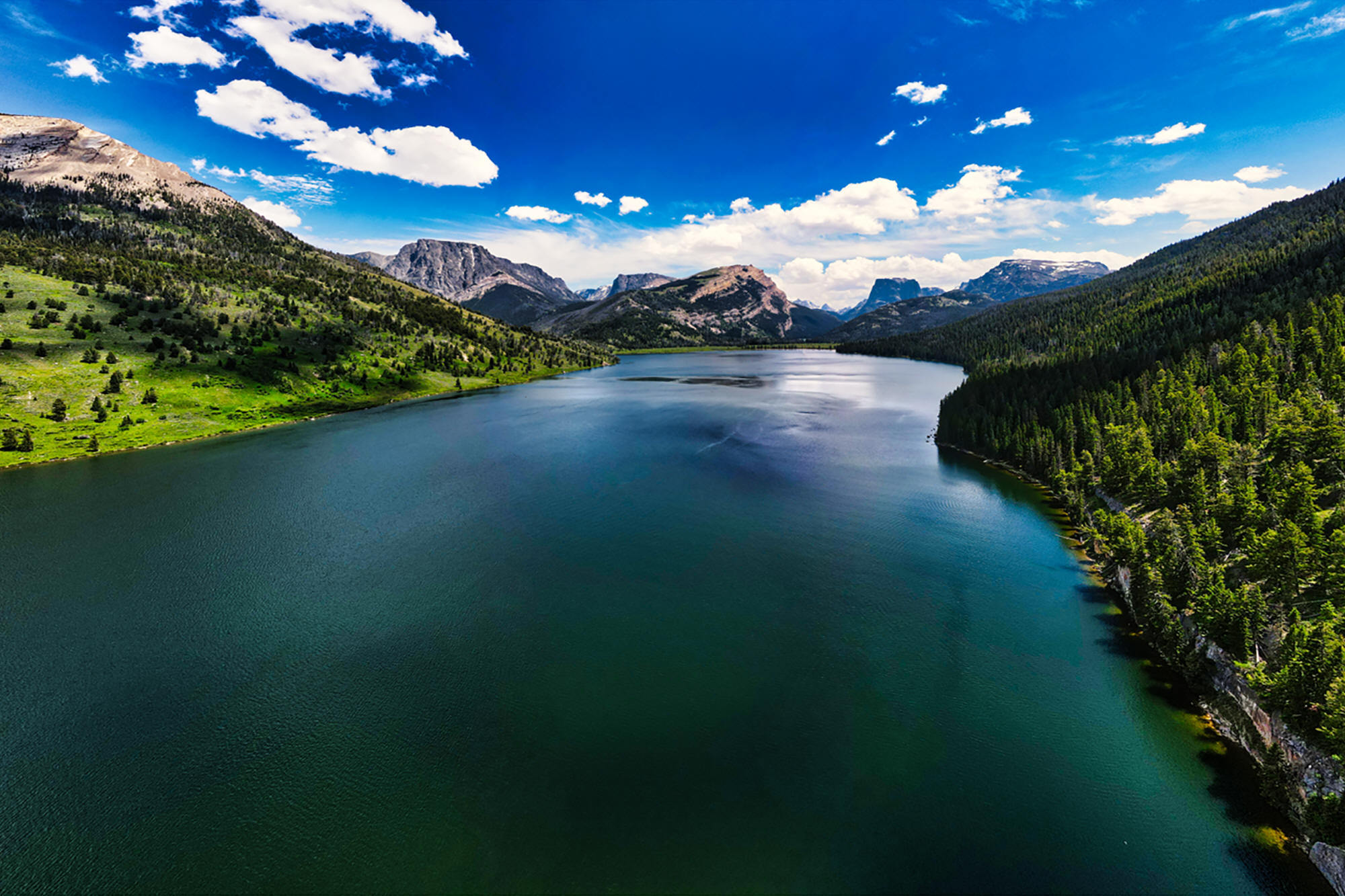 Green River Lake by Skip Weeks