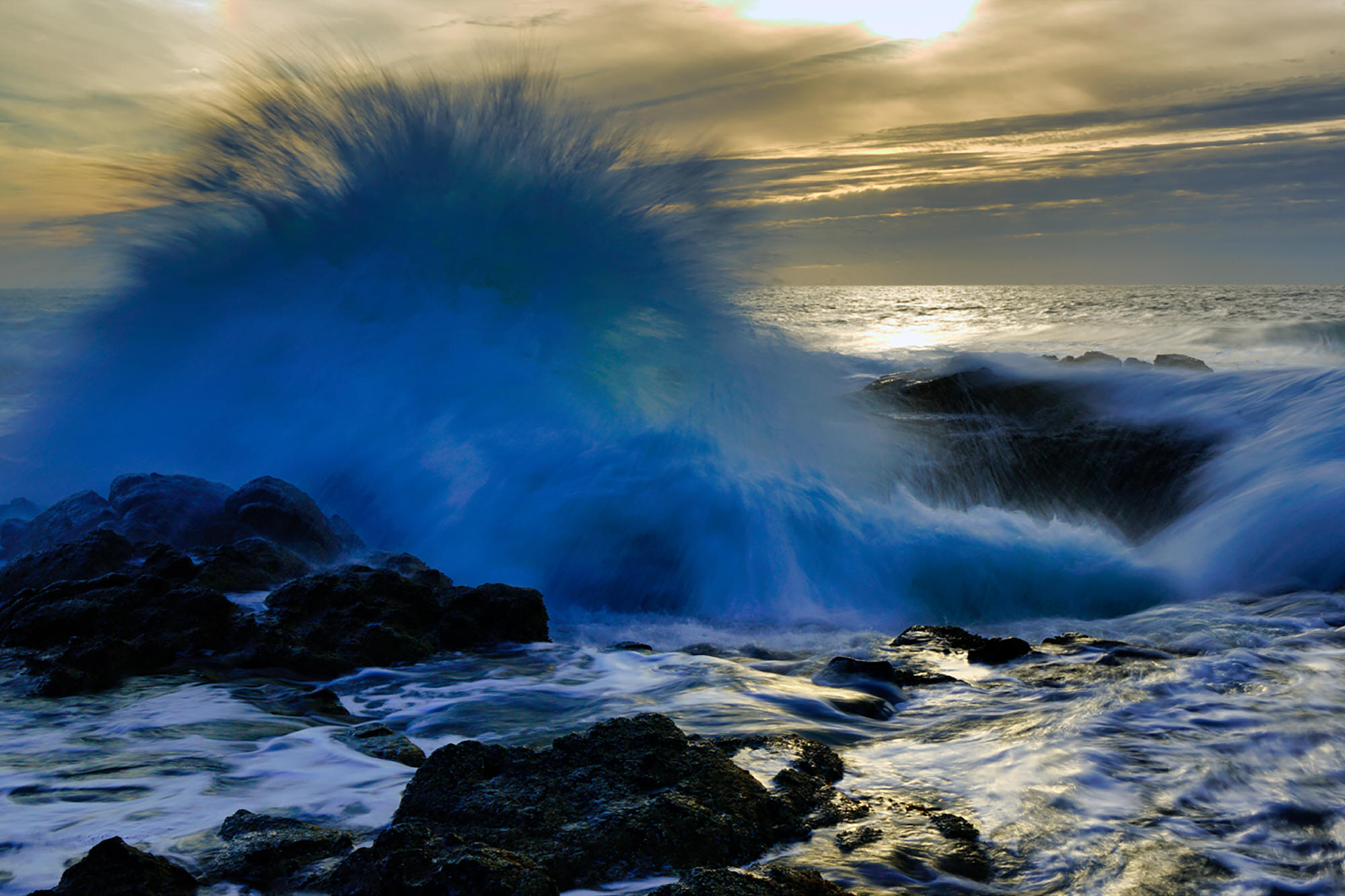 Thor's Well Explosion by Skip Weeks