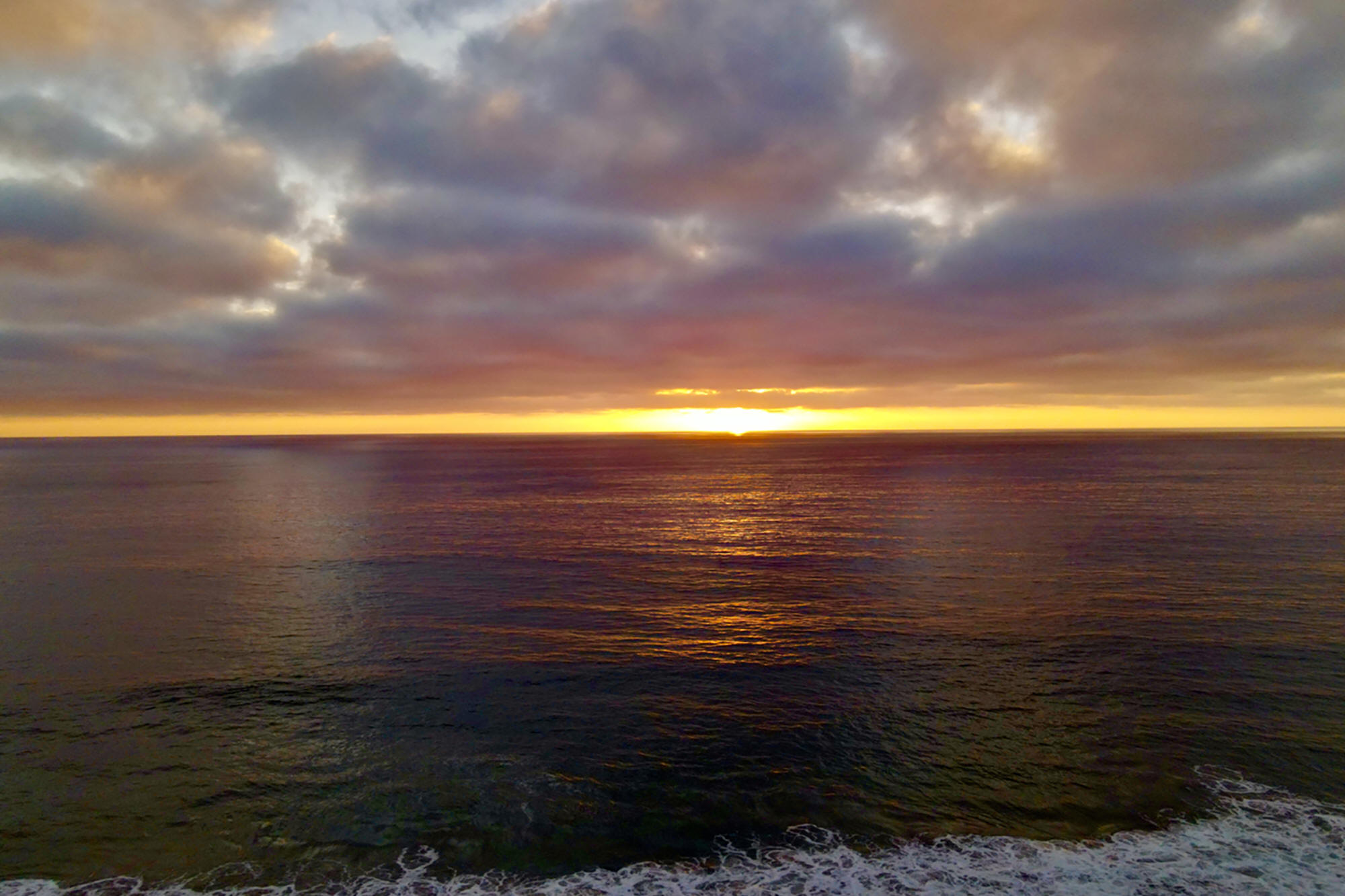 Oceanside Sunset by Skip Weeks